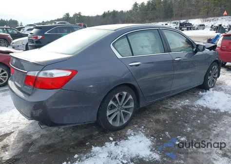 2015 Honda Accord Sport from USA, damaged, VIN 1HGCR2F50FA234001